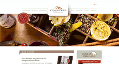 Desktop Screenshot of casamadeira.com.br